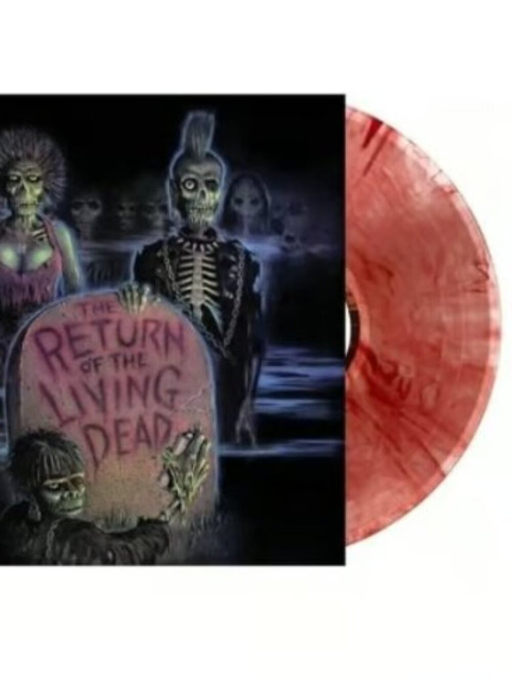 The Return Of The Living Dead LP ~ Clear w/Blood Splatter Colored Vinyl ~Sealed!
